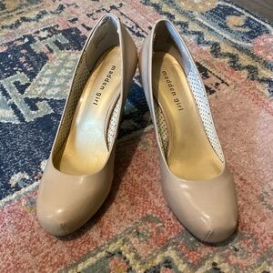 Madden Girl Getta Women's Beige/Nude Heel Size 8